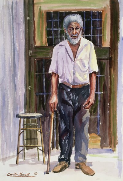 Dignified Elder, 1991 by Carlton Murrell